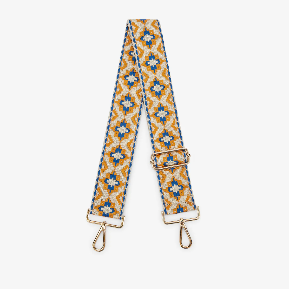 Bandoulière bleu Pompom