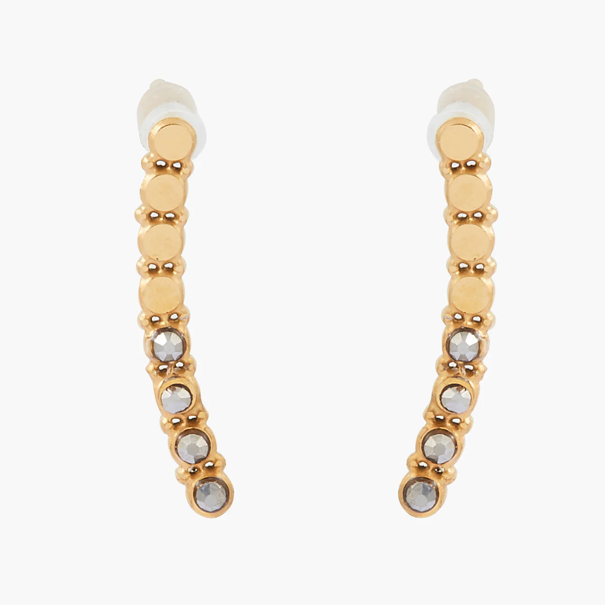 Boucles d'oreilles à strass Acier inoxydable