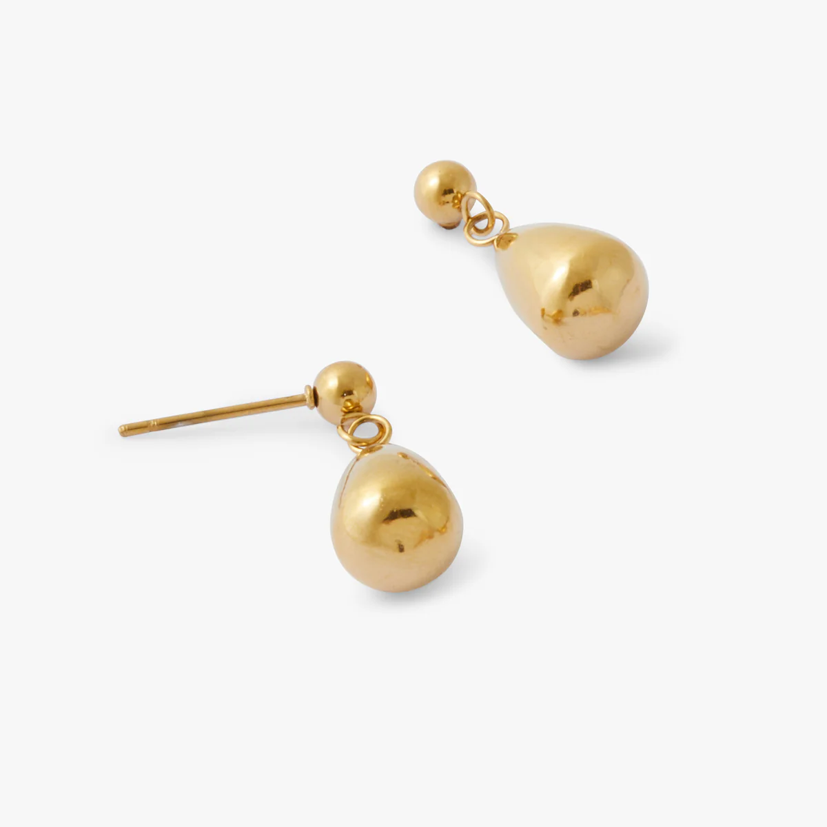 Boucles d'oreilles goutte Acier - Image 2