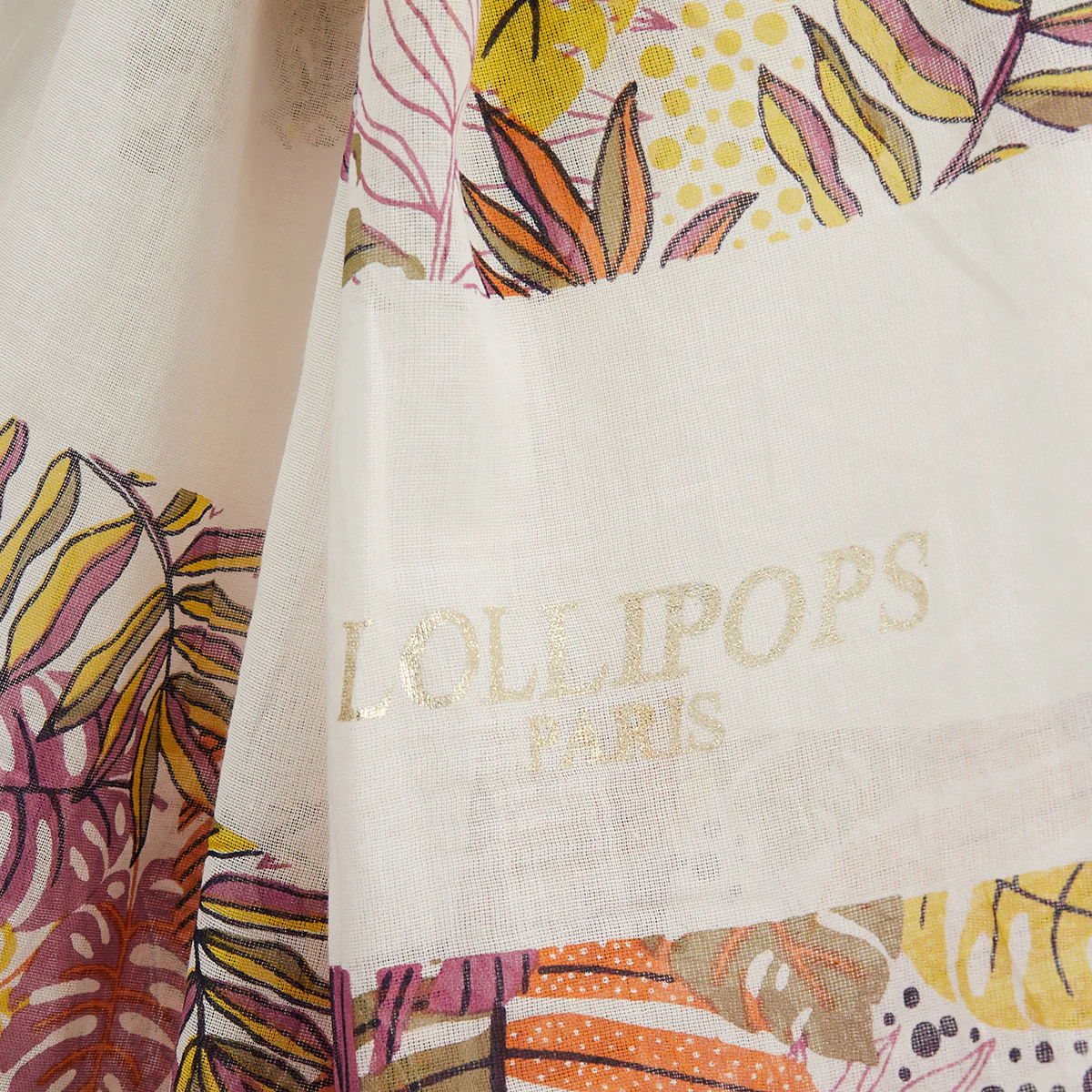 Foulard jaune Limay - Image 2
