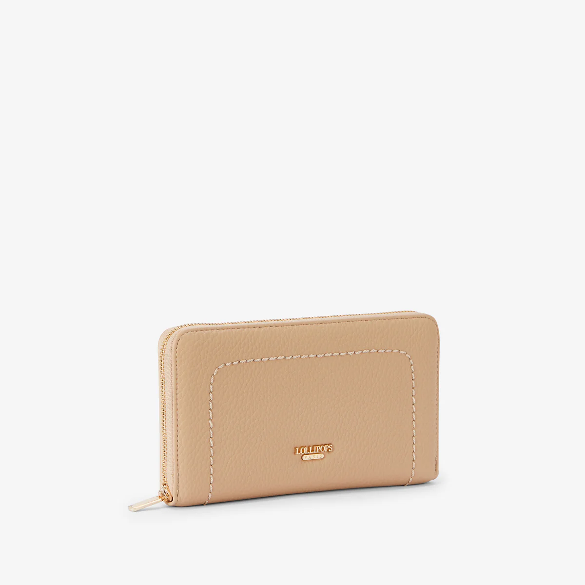 Grand portefeuille beige Rosabelle - Image 4