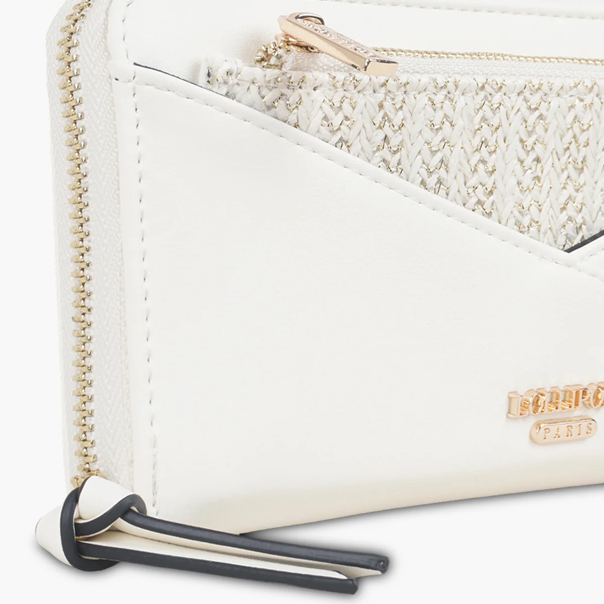Grand portefeuille blanc Saya - Image 5