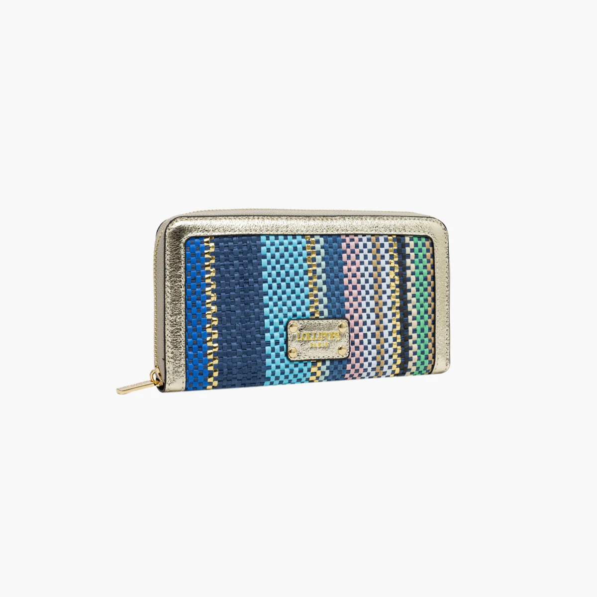 Grand portefeuille bleu Sunny - Image 3