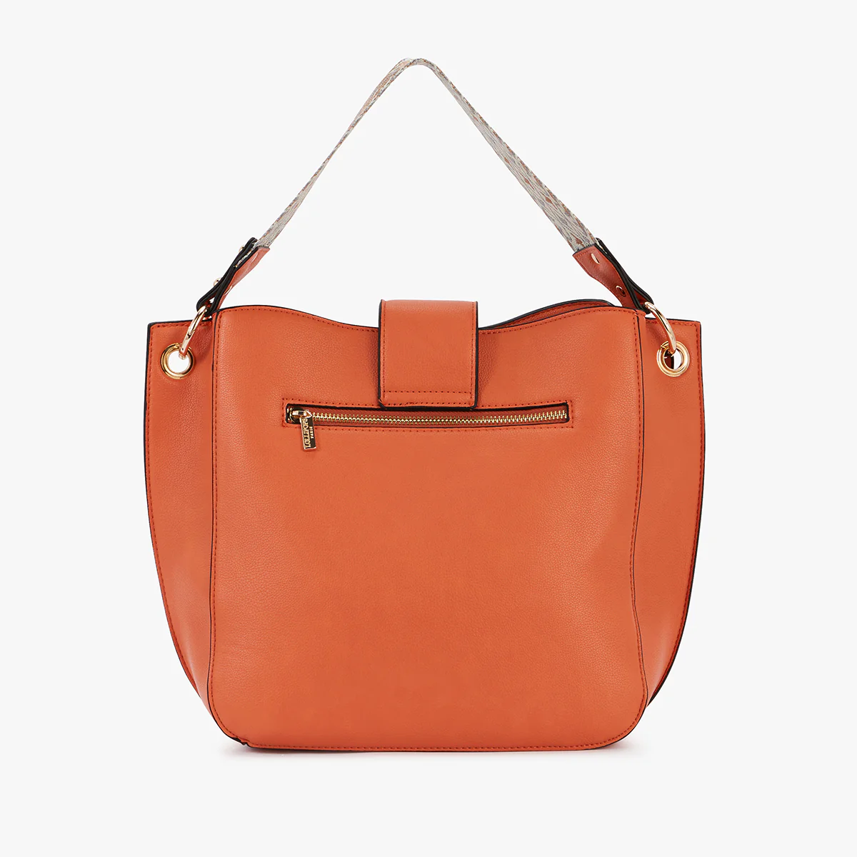 Grand sac hobo orange Letia - Image 2