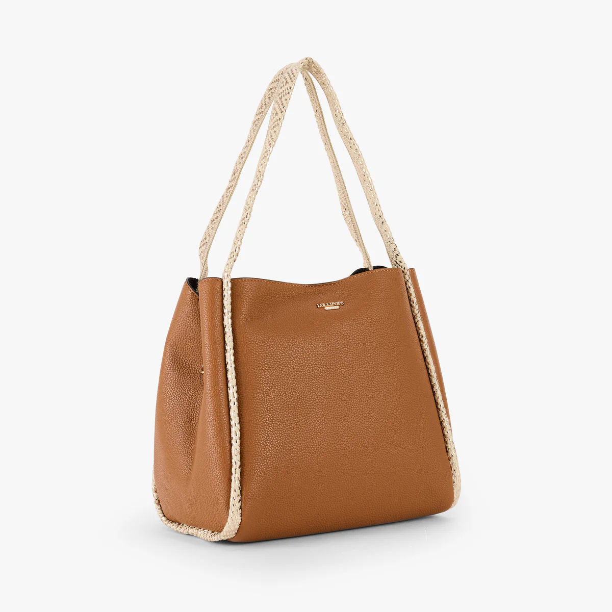 Grand sac shopper beige Pema - Image 3