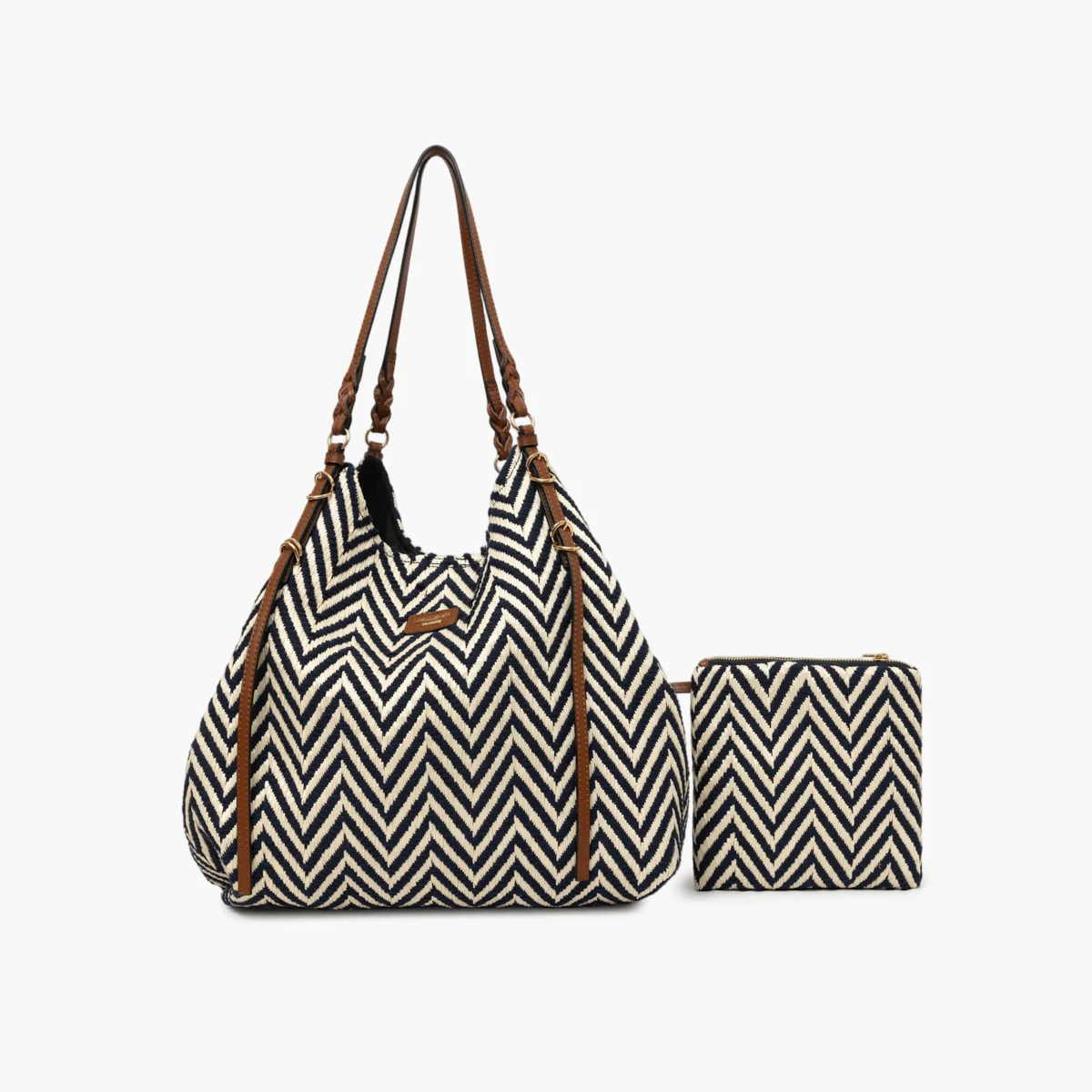 Grand sac shopper bleu marine S-Ringo - Image 2