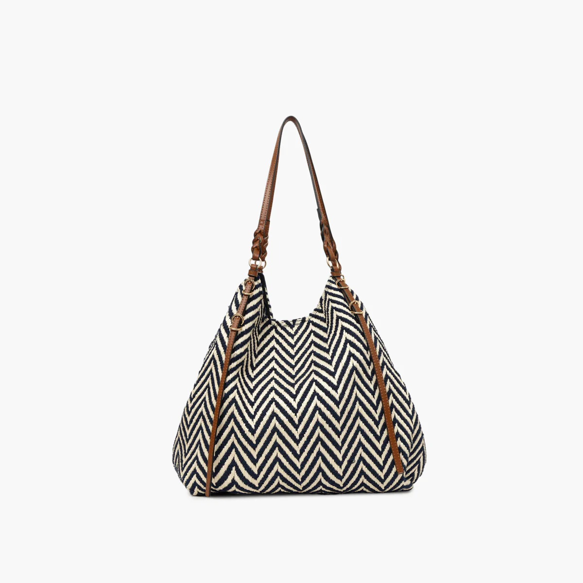 Grand sac shopper bleu marine S-Ringo - Image 3