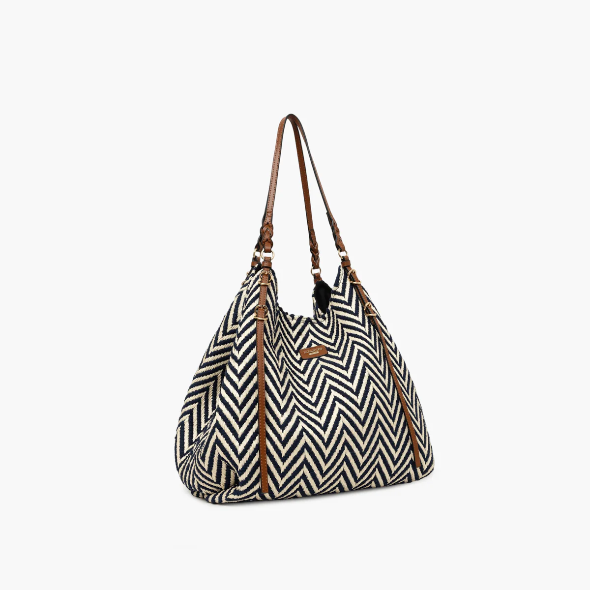 Grand sac shopper bleu marine S-Ringo - Image 4