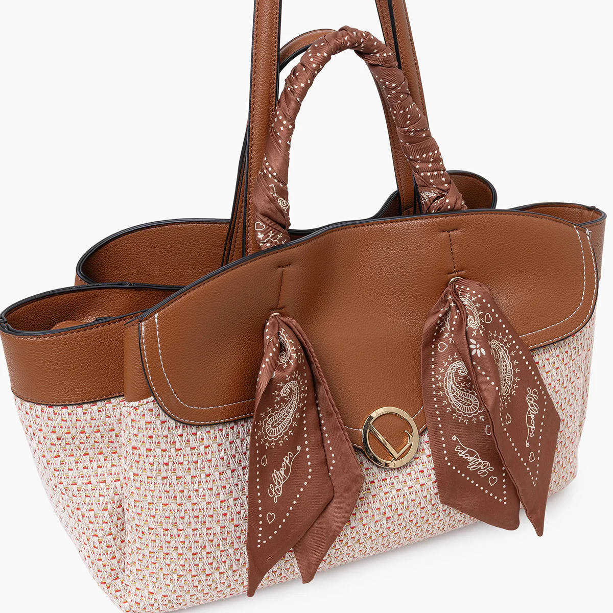 Grand sac shopper camel Sade - Image 5
