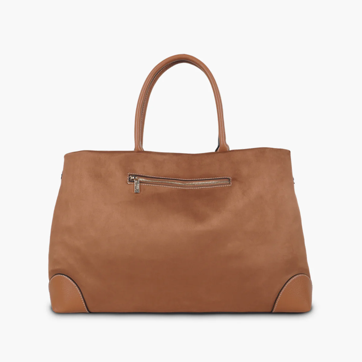 Grand sac shopper camel Shirley - Image 2