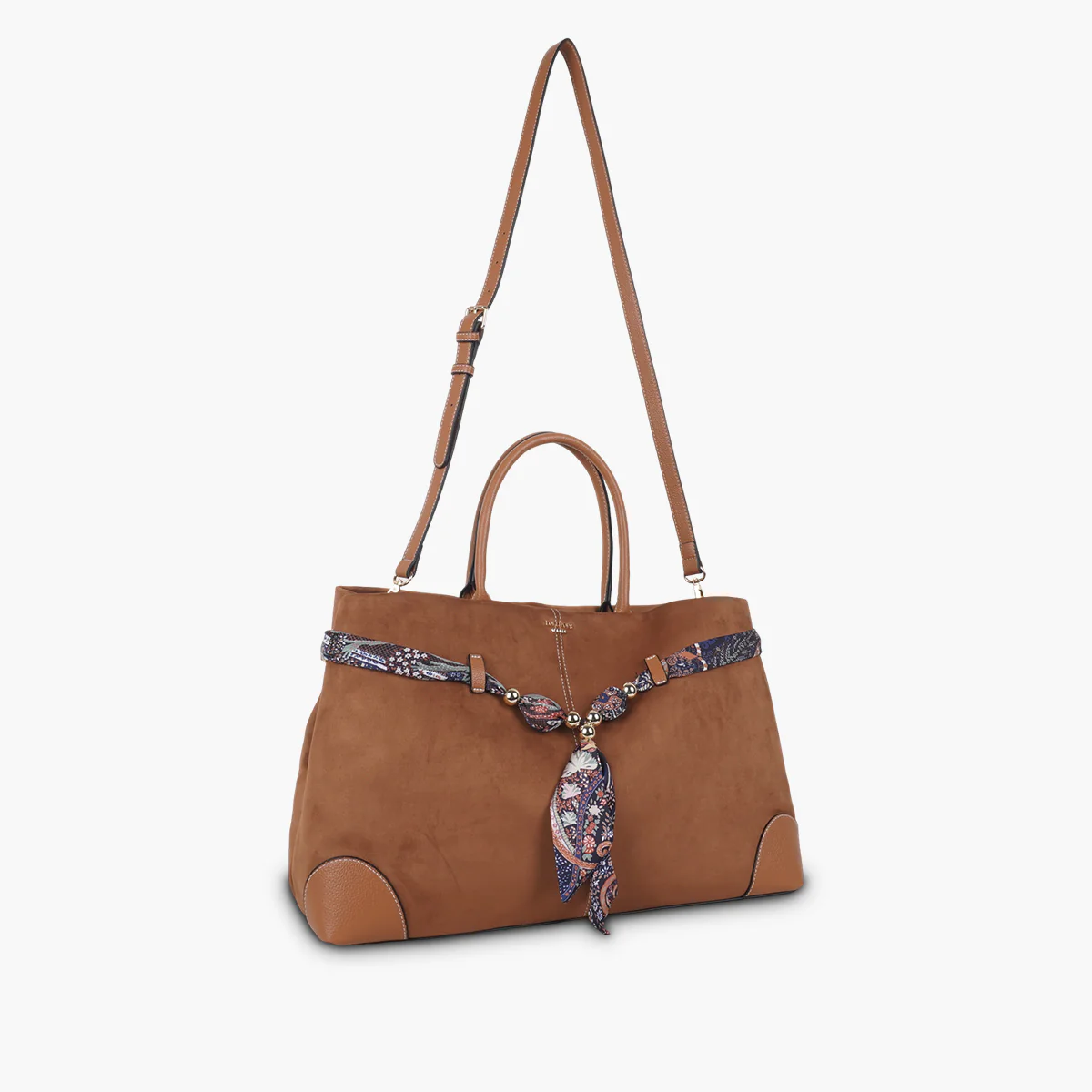 Grand sac shopper camel Shirley - Image 3