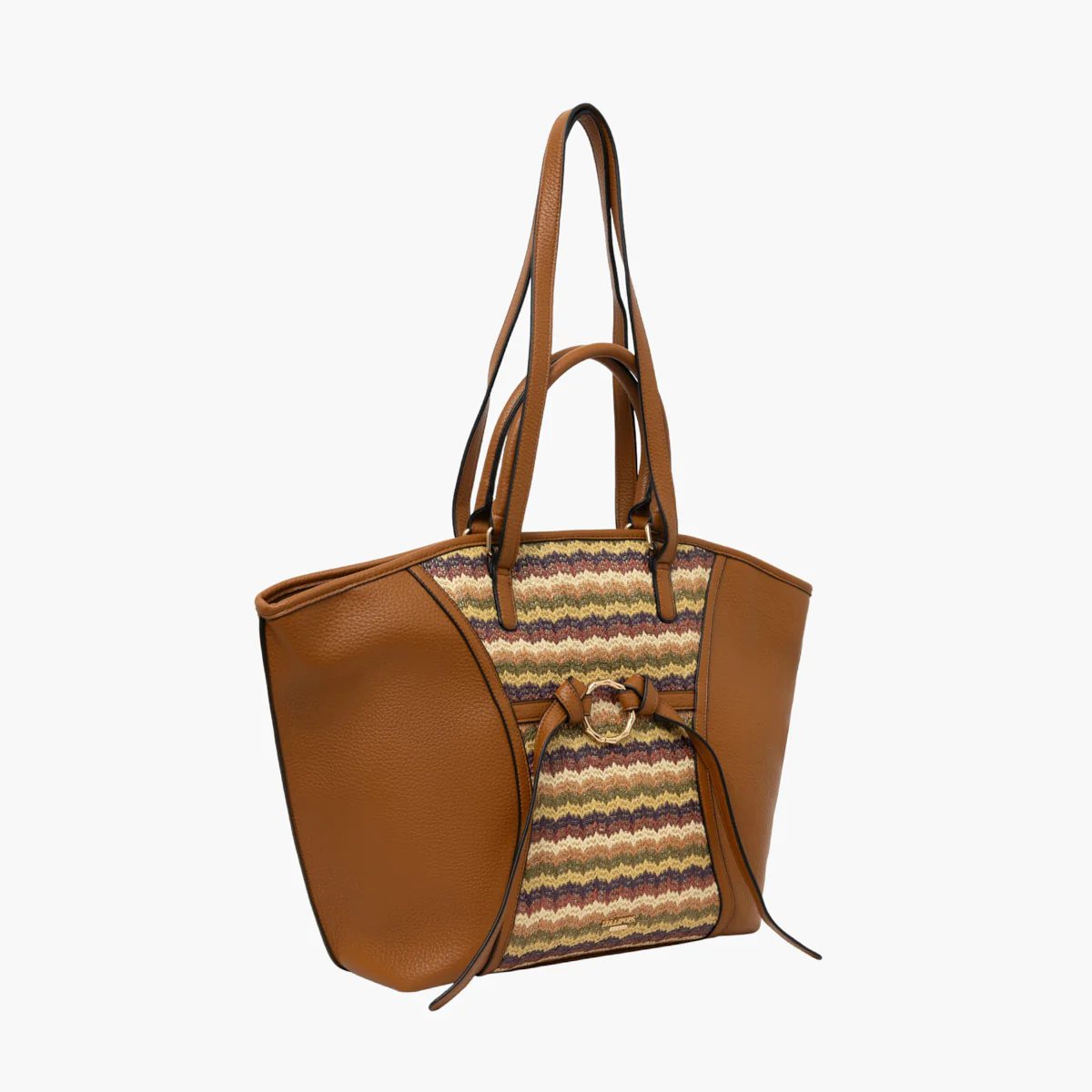 Grand sac shopper camel Steevy - Image 3