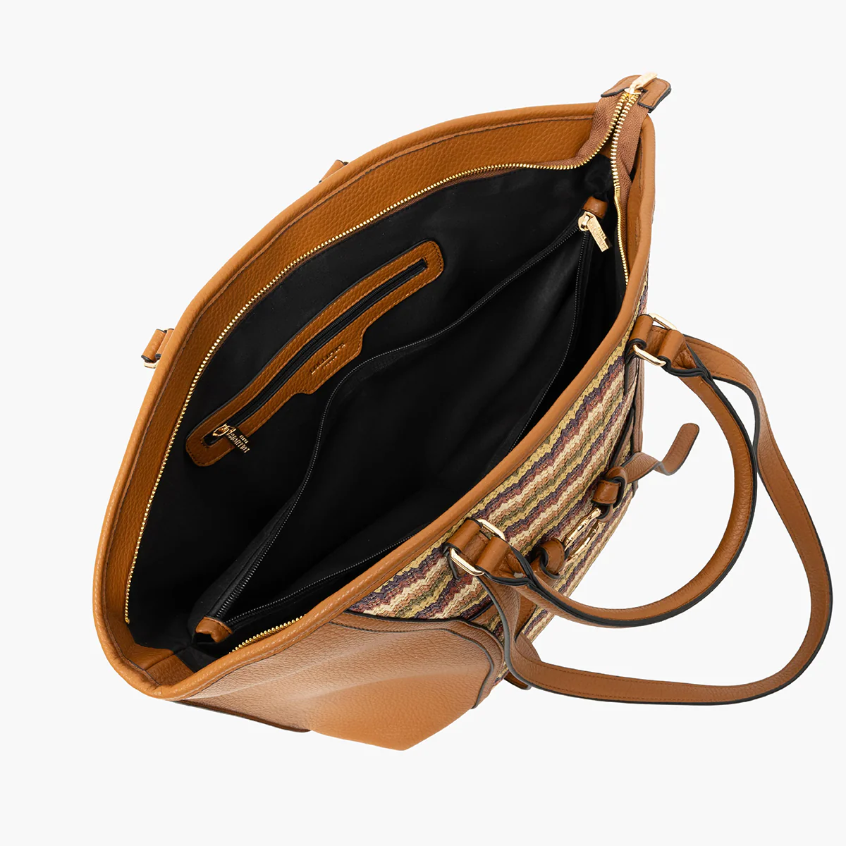 Grand sac shopper camel Steevy - Image 4