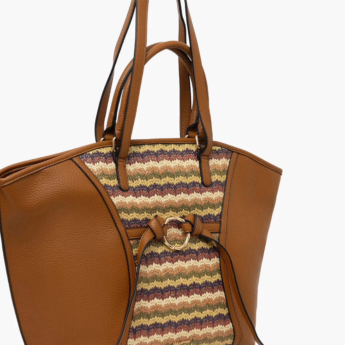 Grand sac shopper camel Steevy - Image 5