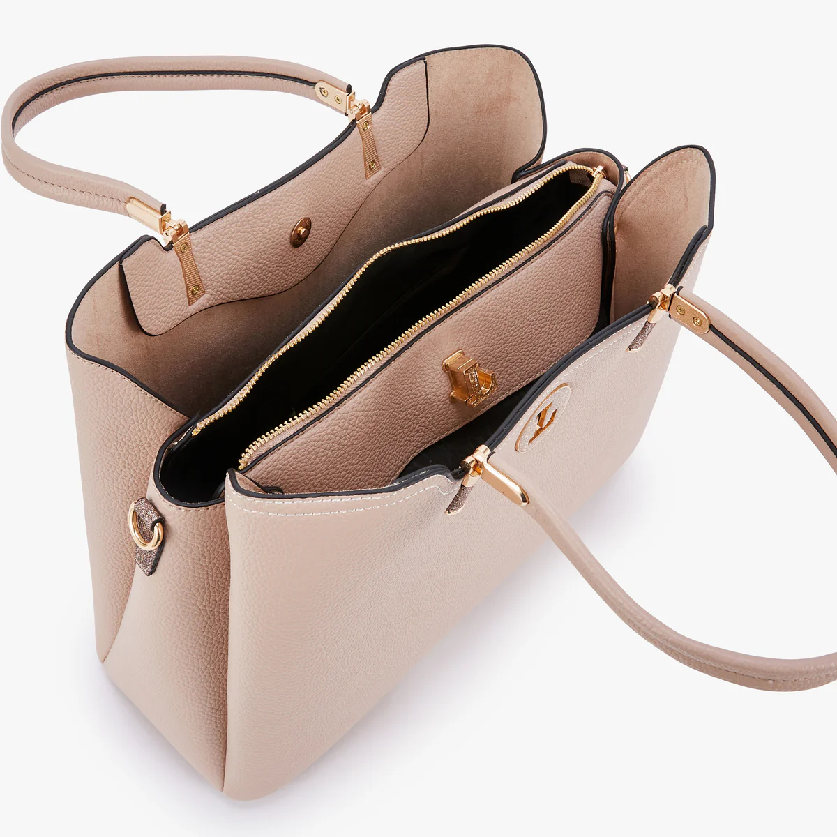Grand sac shopper L  taupe Obita - Image 4