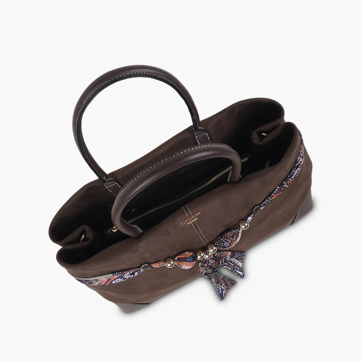 Grand sac shopper marron Shirley - Image 4