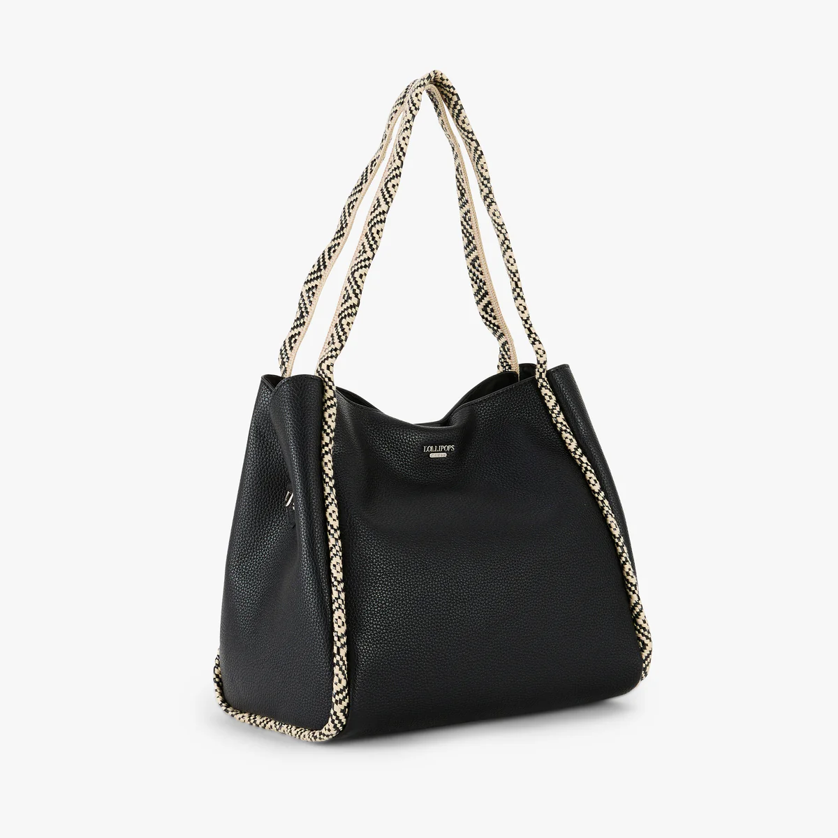 Grand sac shopper noir Pema - Image 3