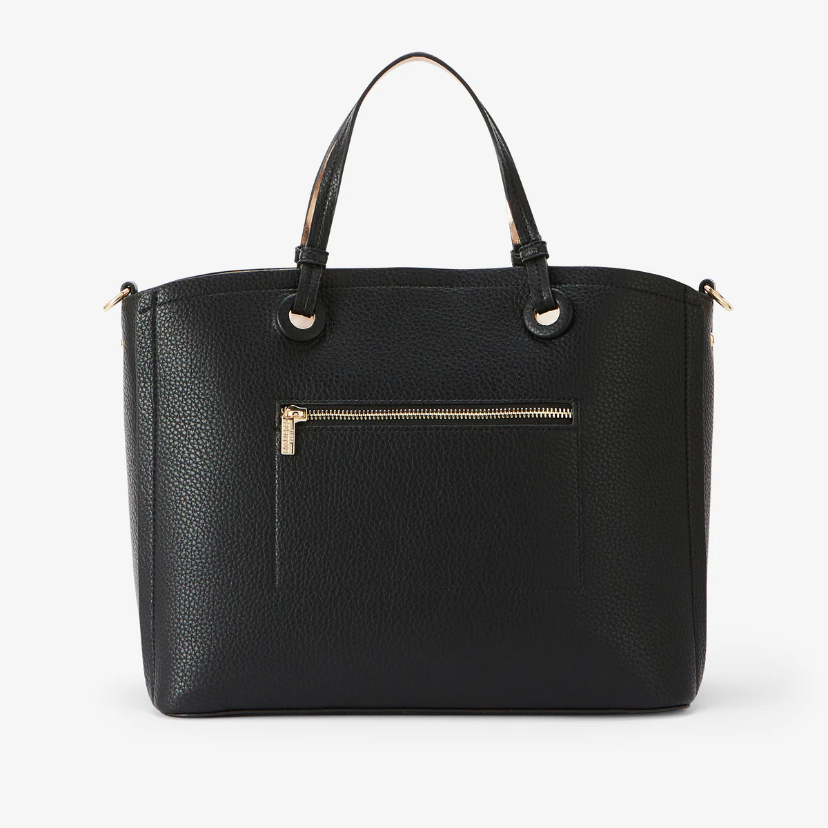 Grand sac shopper noir Riada - Image 2