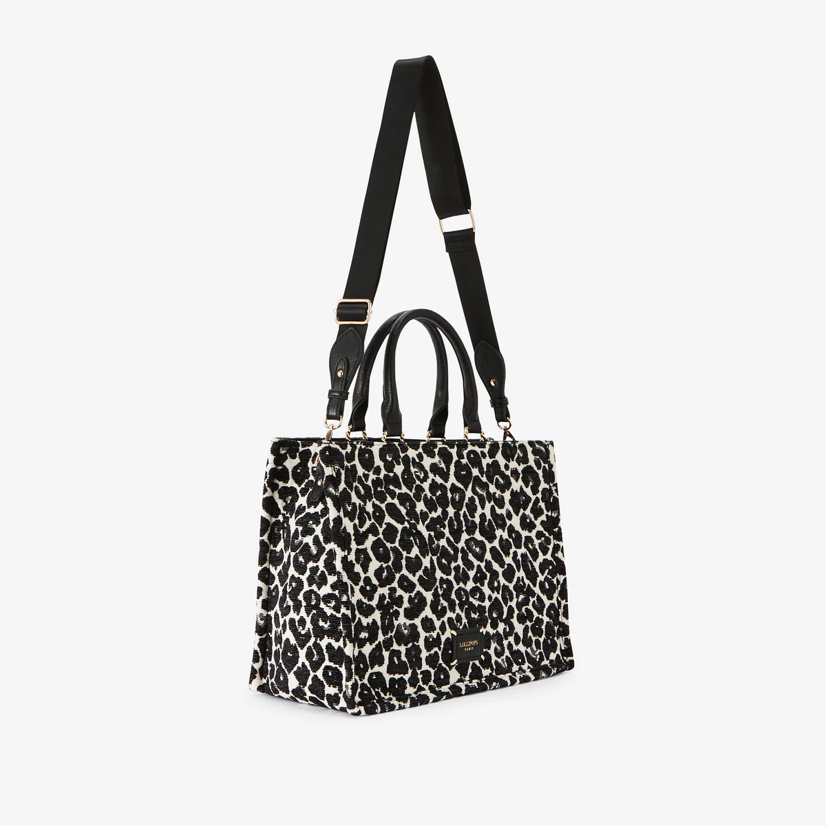 Grand sac shopper noir Rod - Image 4