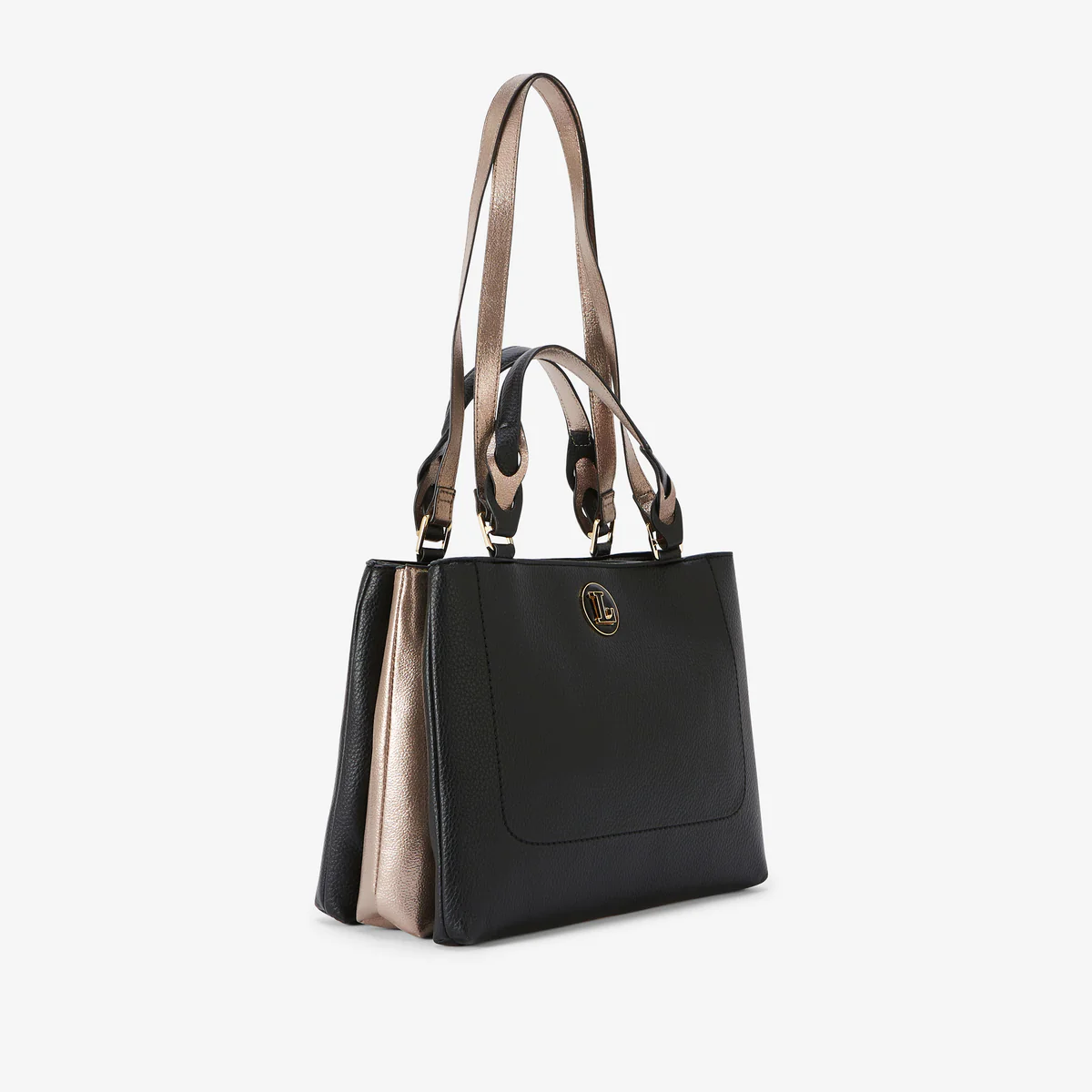 Grand sac shopper noir Rosabelle - Image 3