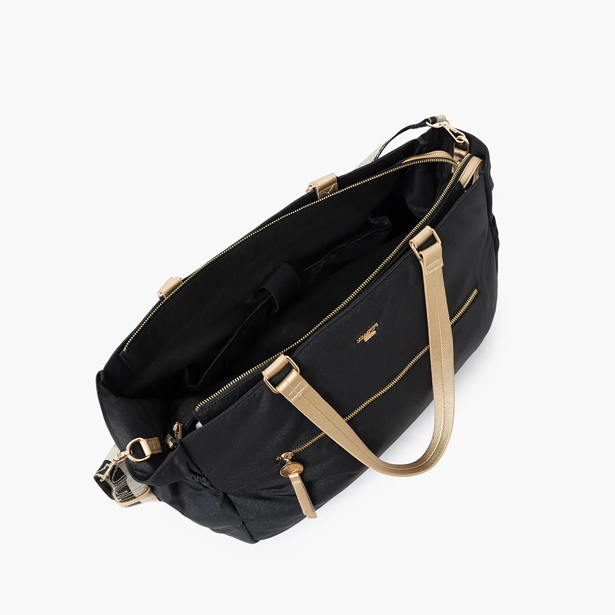 Grand sac shopper noir S-Rosa - Image 4