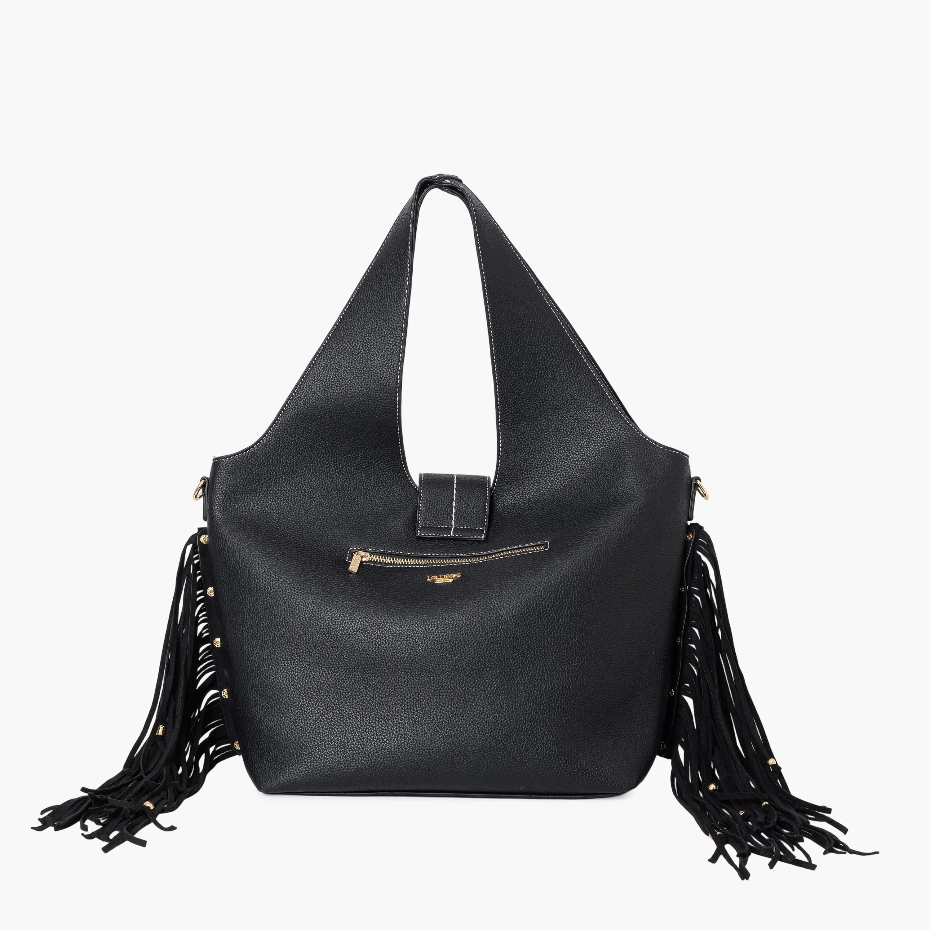 Grand sac shopper noir Sammy - Image 2