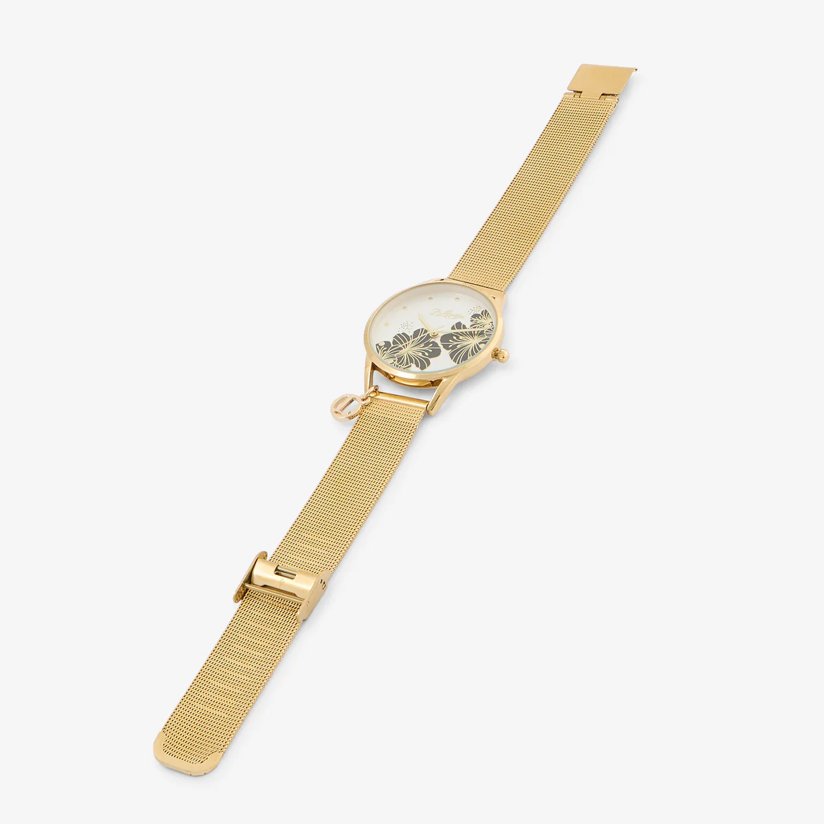 Montre fleurs noires - Image 2