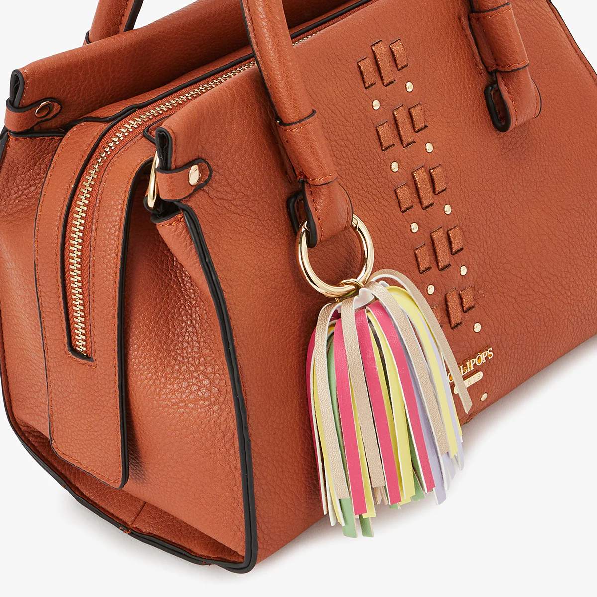 Petit sac à main camel Lagarino - Image 5