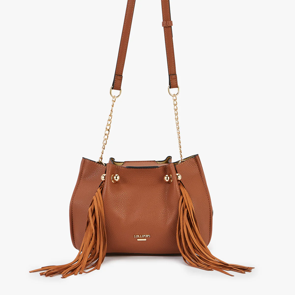 Petit sac bandoulière beige Loreto