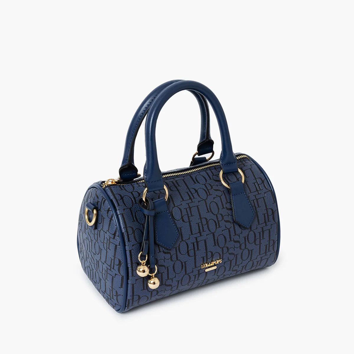 Petit sac bowling bleu Sanja - Image 5