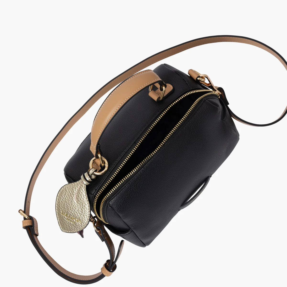 Petit sac bowling noir Sian - Image 4