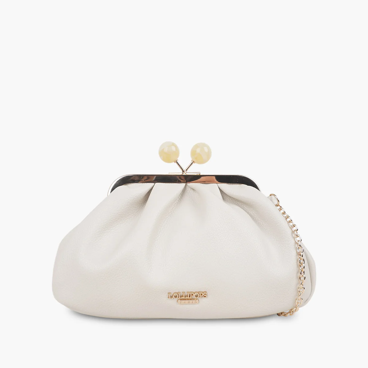 Petit sac frame ivoire Solie - Image 2