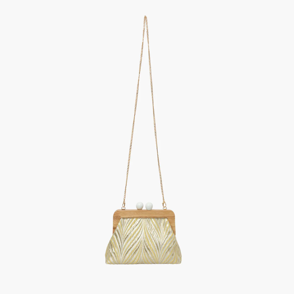 Petit sac frame jaune Swann - Image 2