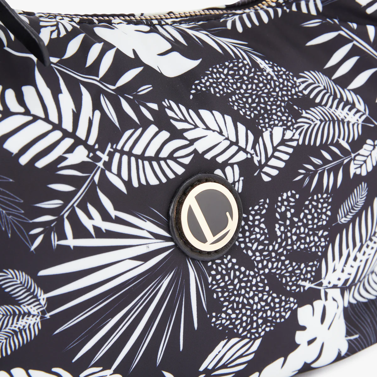 Petit sac hobo Nailly noir - Image 5