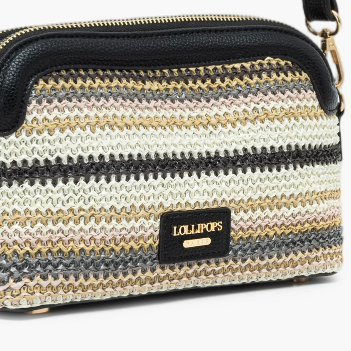 Petit sac multi poches noir Sartene - Image 5