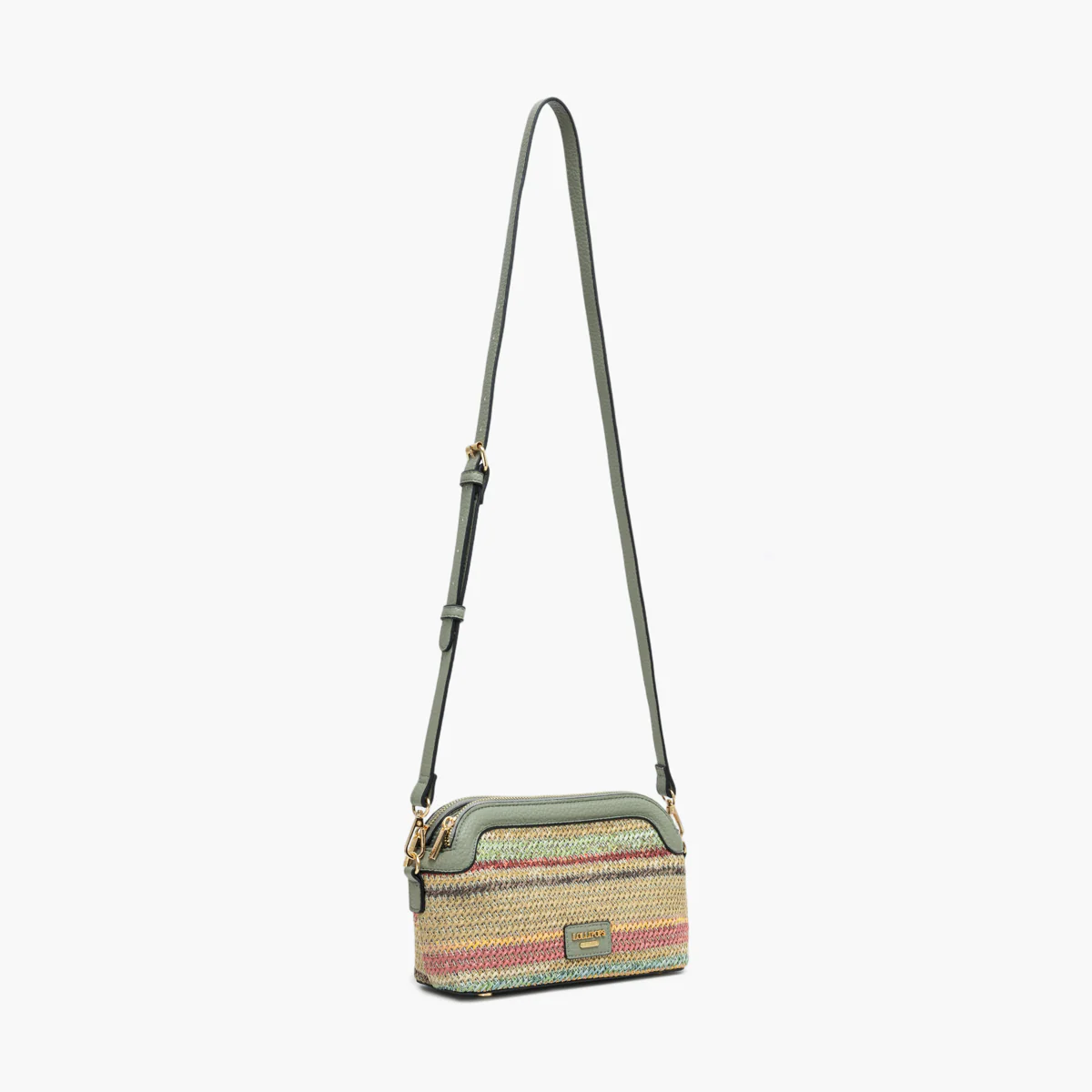 Petit sac multi poches vert Sartene - Image 3