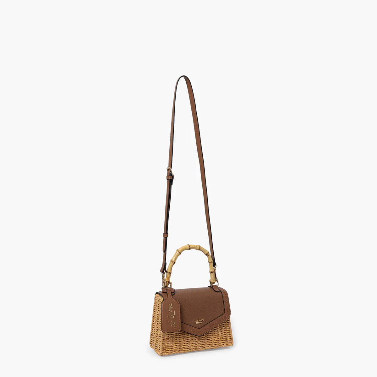 Petit sac porté épaule camel Sham - Image 3