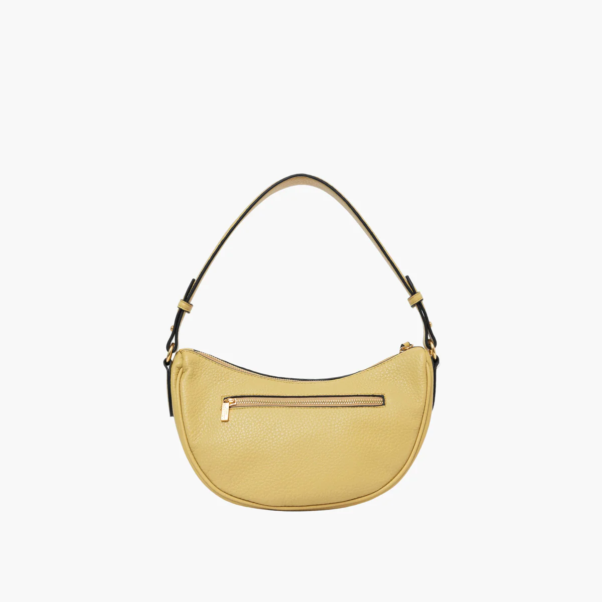 Petit sac porté épaule jaune Soni - Image 2