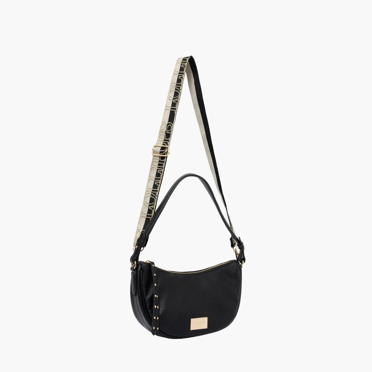 Petit sac porté épaule noir Soni - Image 3