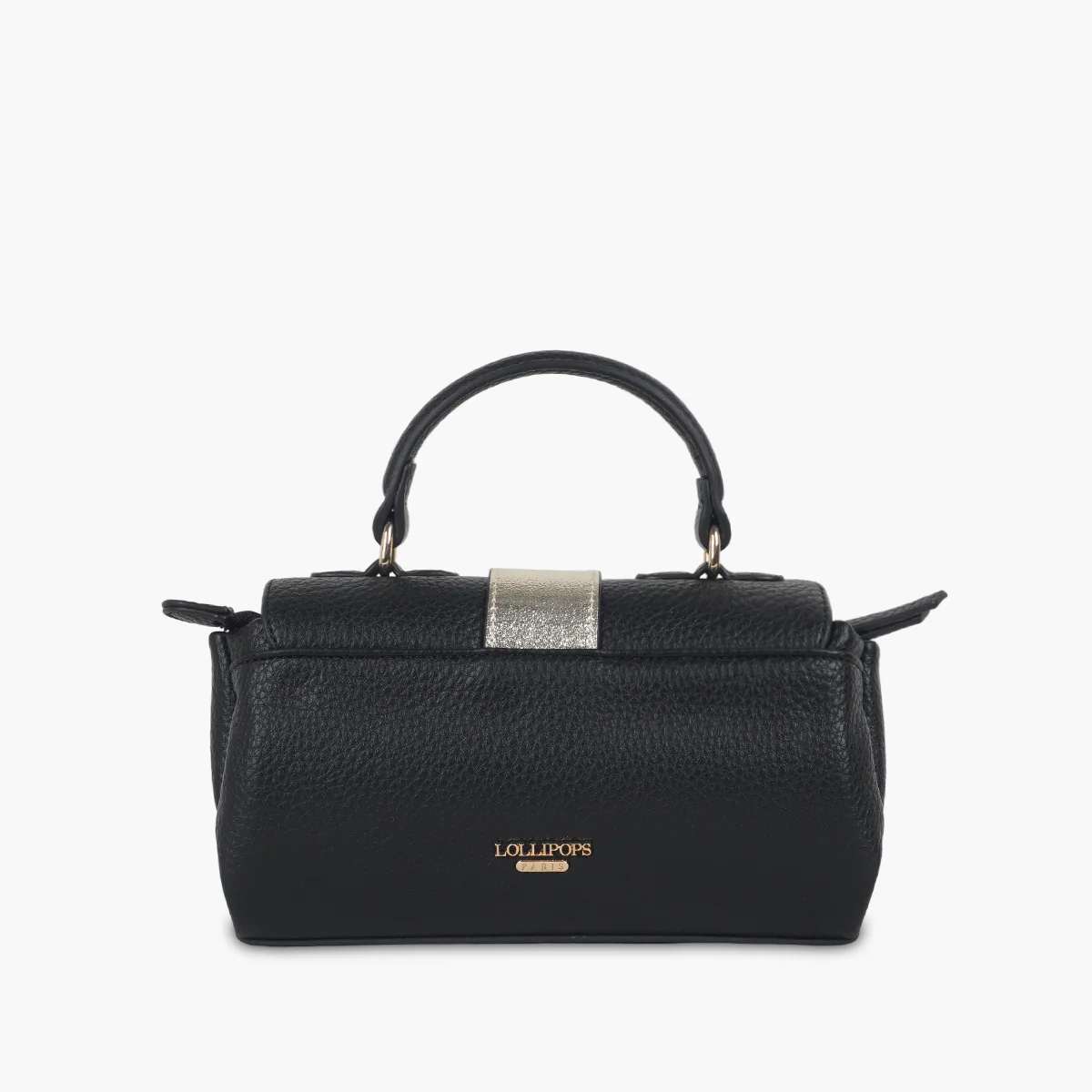 Petit sac porté épaule noir Soyan - Image 3