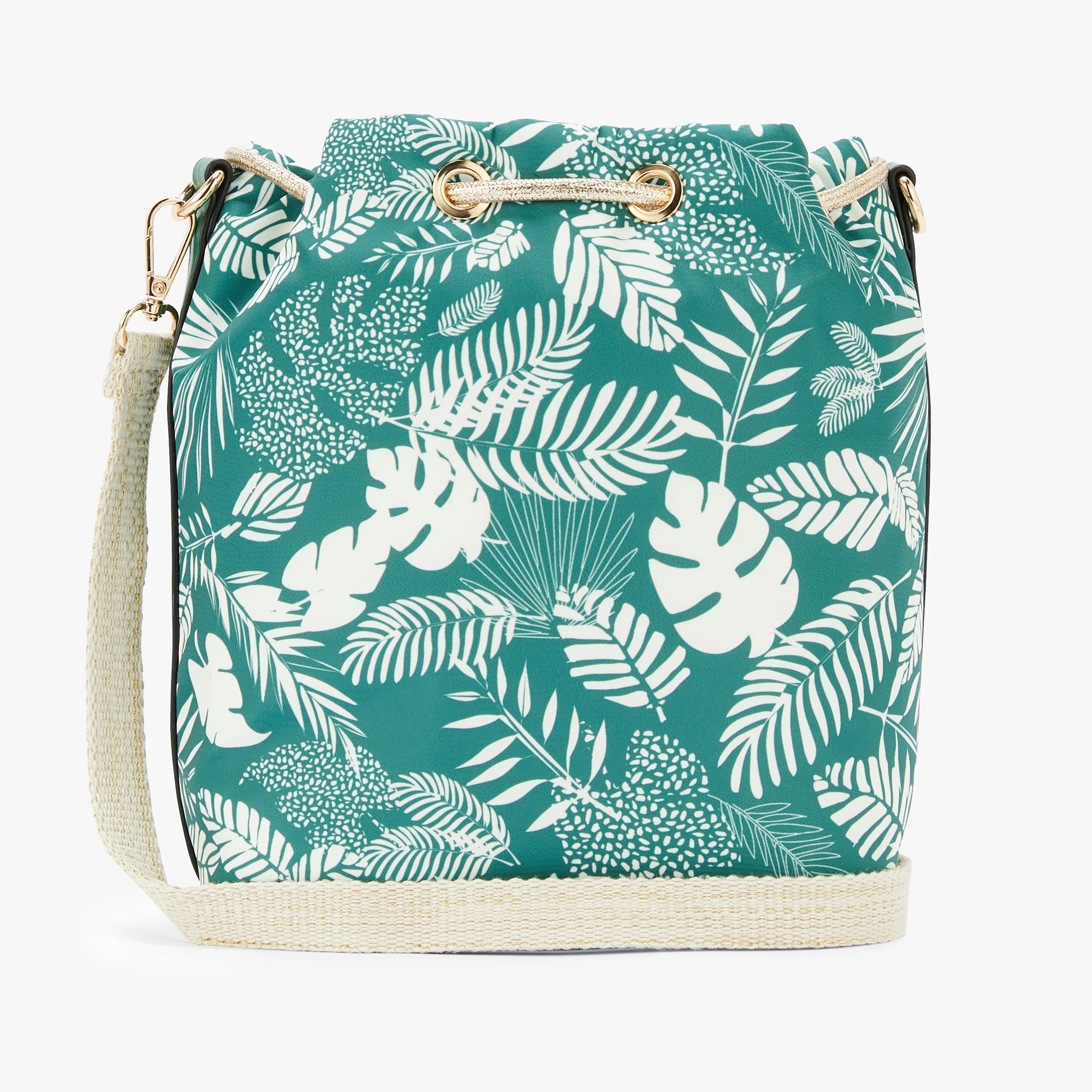 Petit sac seau vert Nailly - Image 2