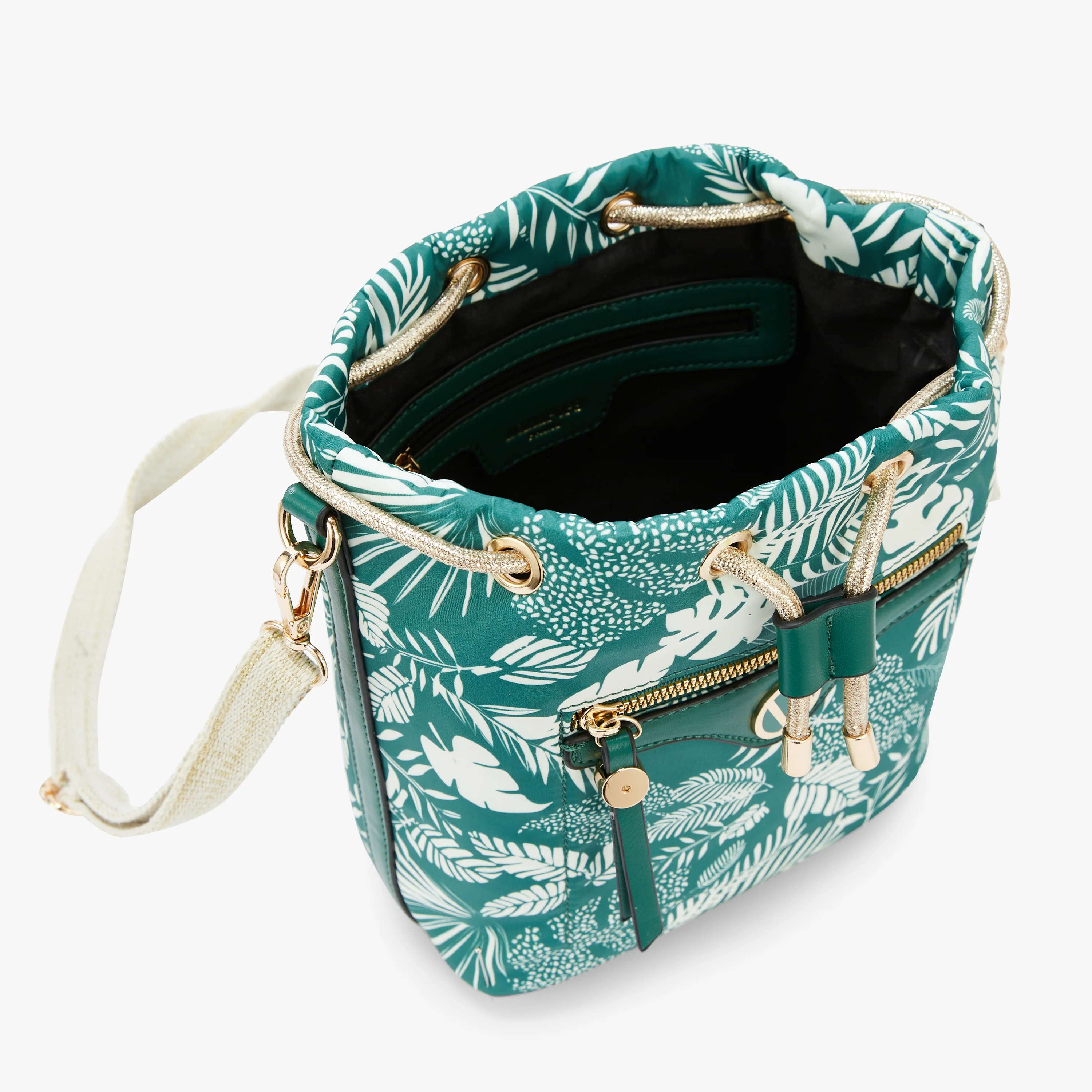 Petit sac seau vert Nailly - Image 4
