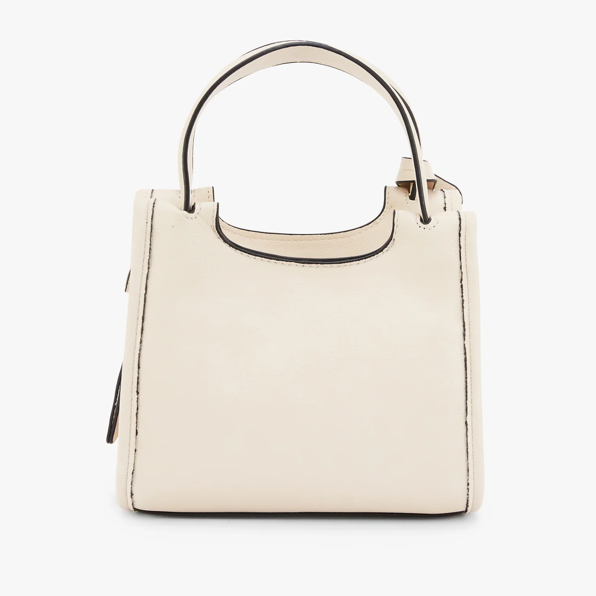 Petit sac shopper blanc Nicoreta - Image 2