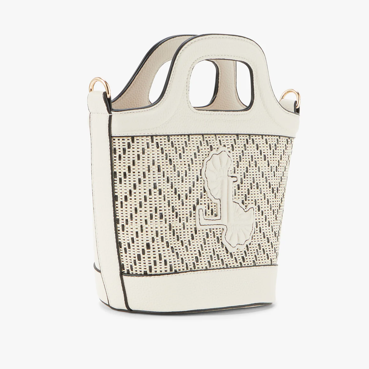 Petit sac shopper blanc Priscillia - Image 4