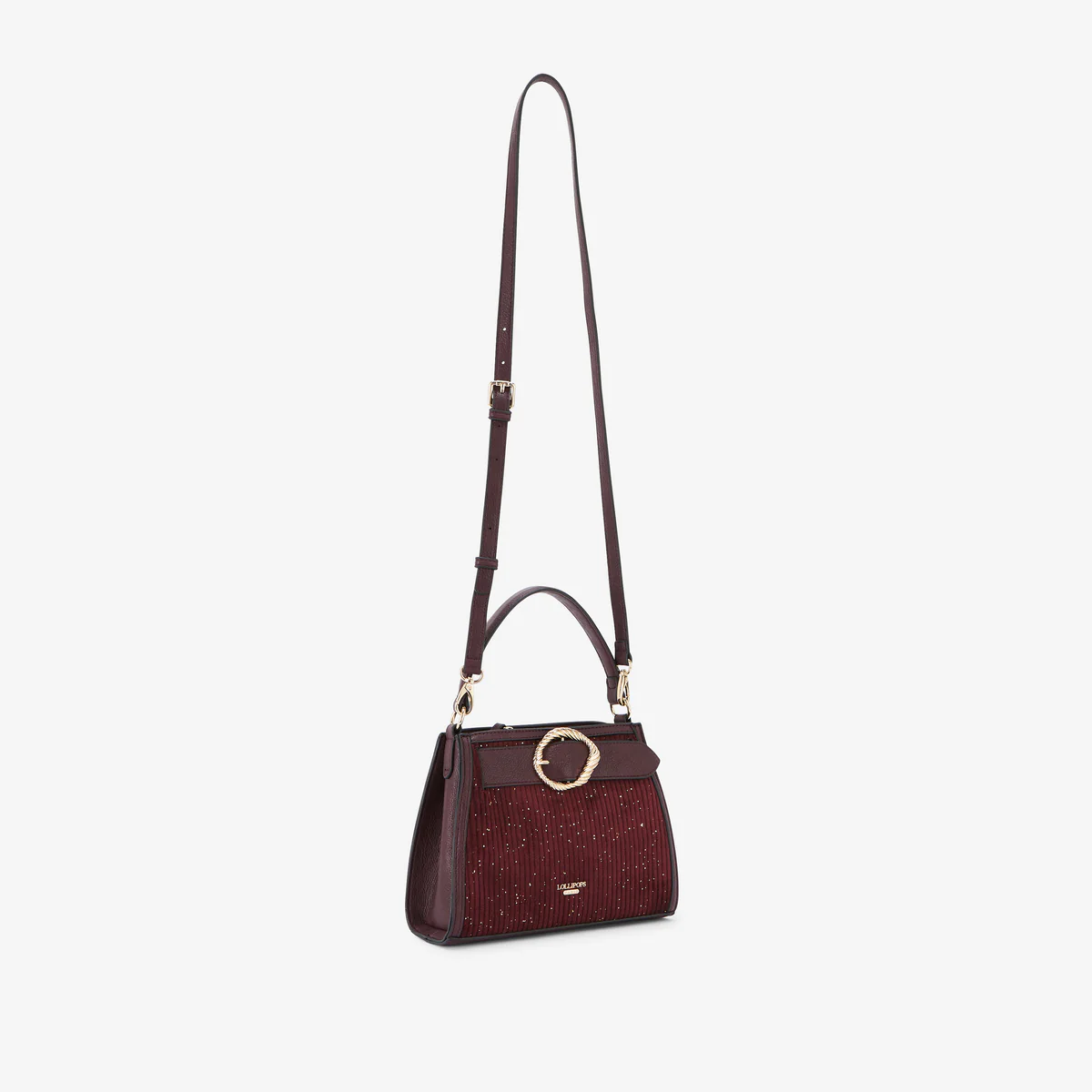 Petit sac shopper bordeaux Riff - Image 3