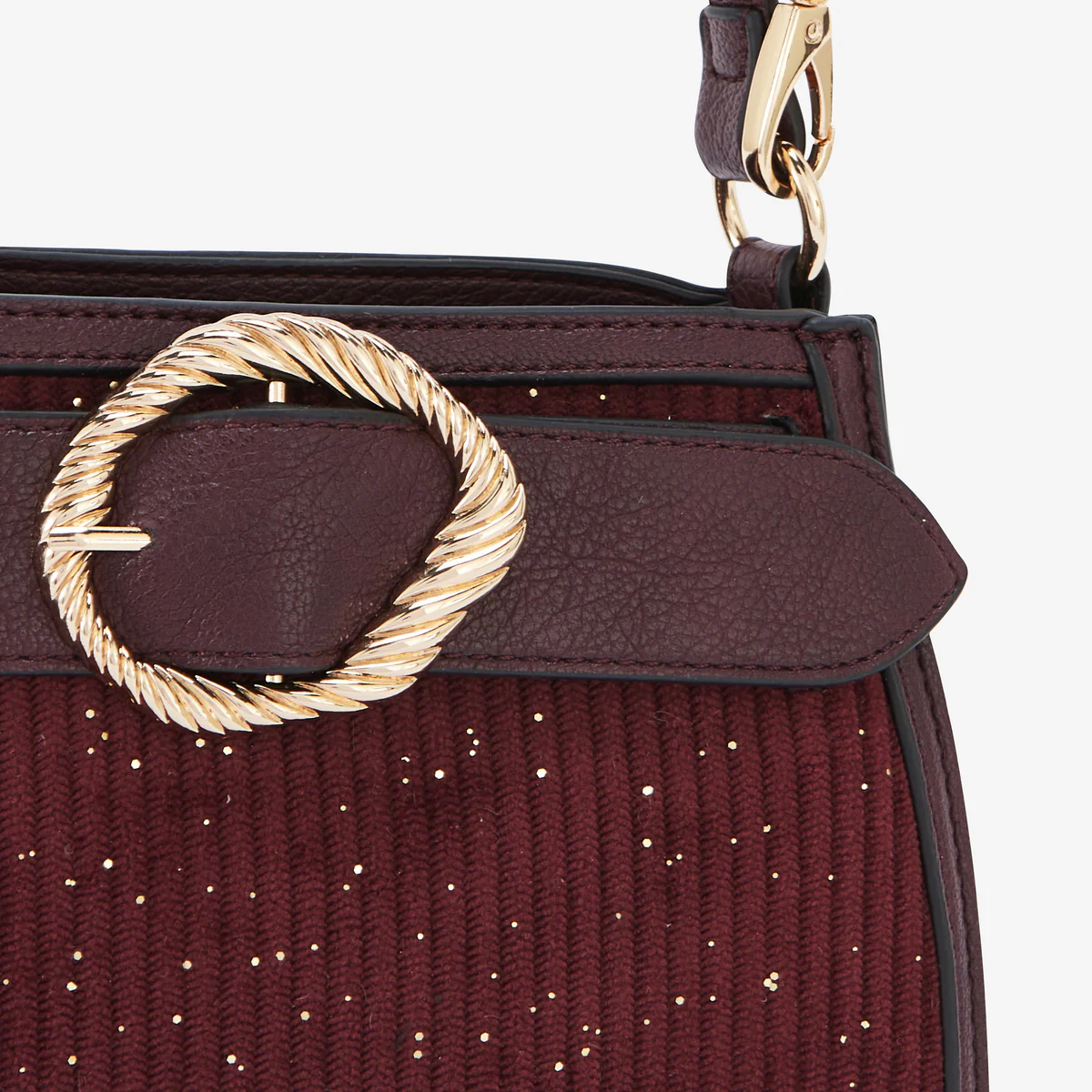Petit sac shopper bordeaux Riff - Image 5