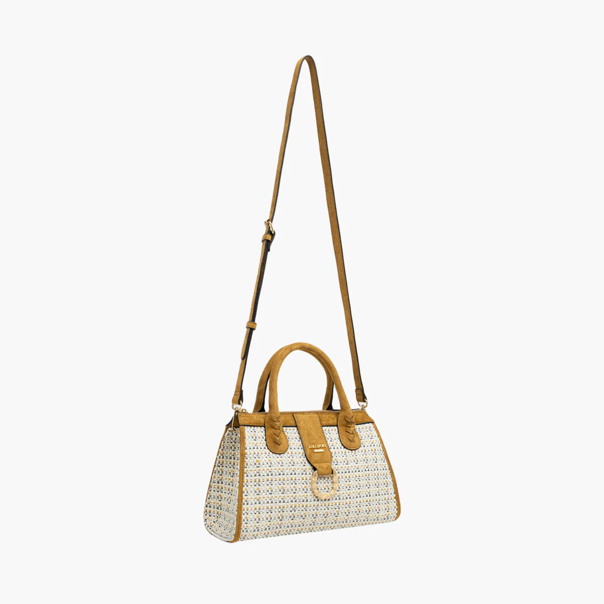 Petit sac shopper camel Shai - Image 3