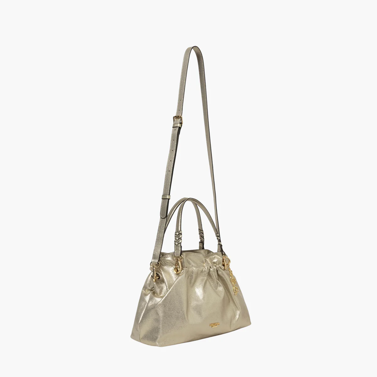 Petit sac shopper doré Shania - Image 3