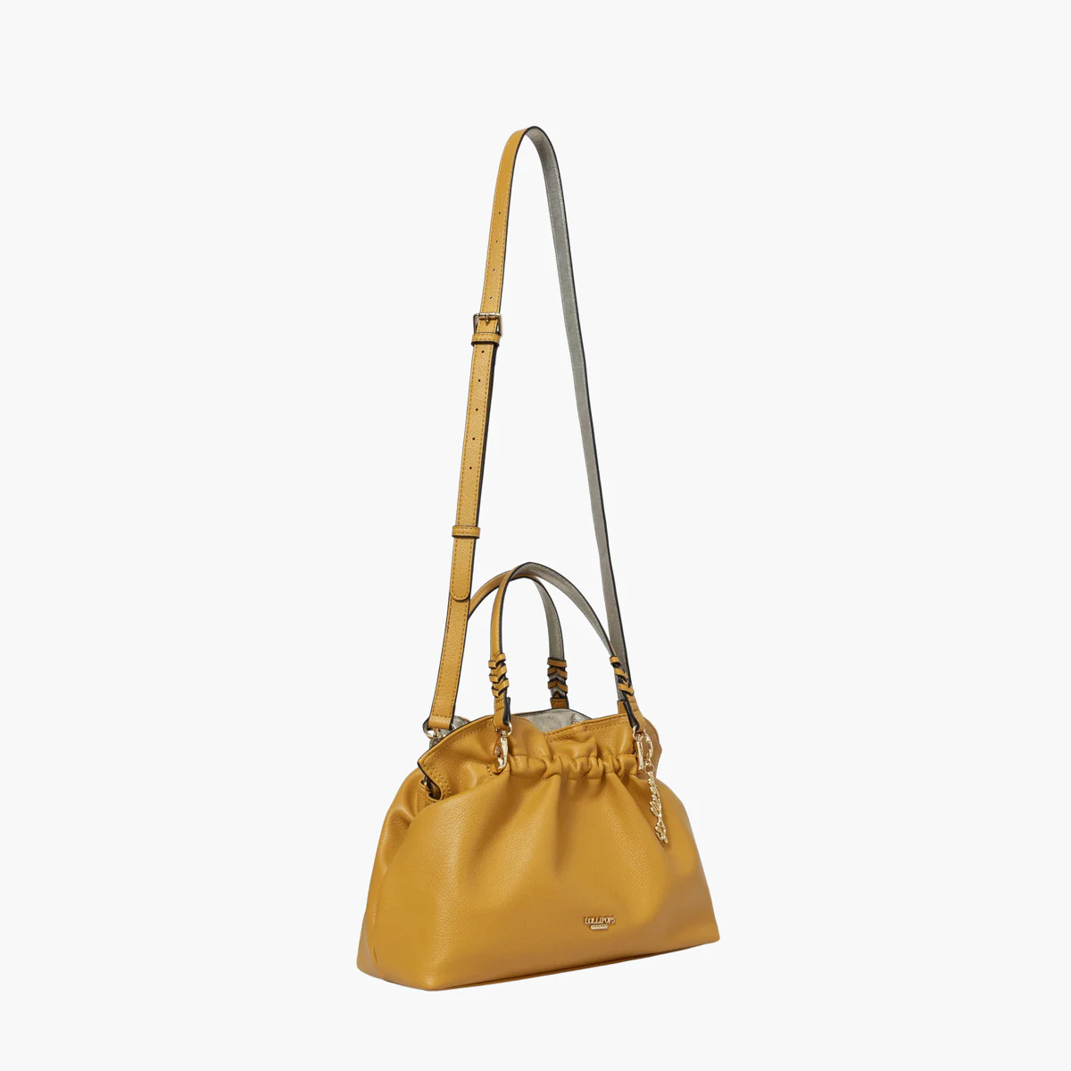 Petit sac shopper jaune Shania - Image 3