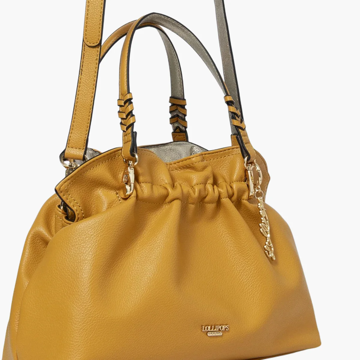 Petit sac shopper jaune Shania - Image 5